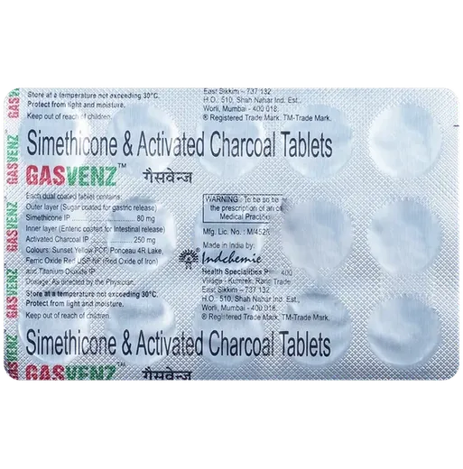 gasvenz tablet 15's